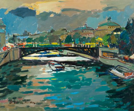 Areg Elibekian, Pont de Change