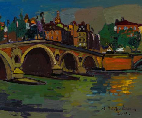 Areg Elibekian, Le Pont Neuf à Toulouse