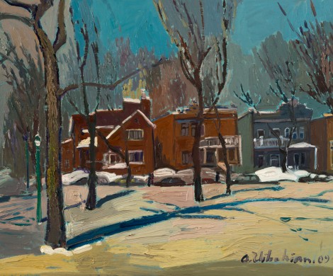 Areg Elibekian, L’hiver à Outremont