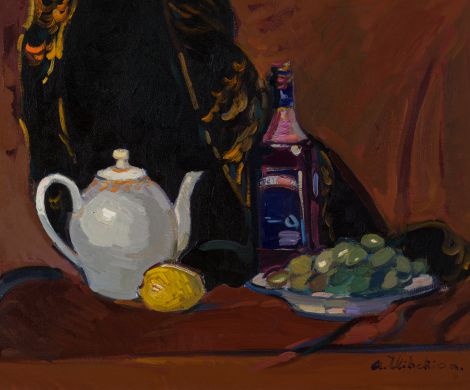 Areg Elibekian, Nature morte à la théière
