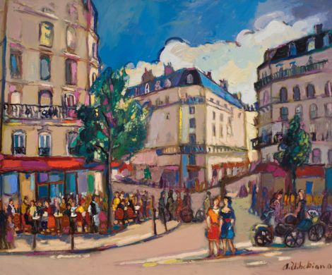 Areg Elibekian, Ile Saint-Louis square