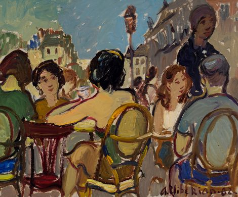 Areg Elibekian, Bistrot sur l’Île Saint-Louis