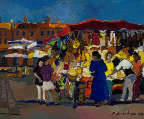 Areg Elibekian, Market in Place du Capitole