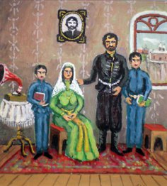 Vagarshag Elibekian, La famille Arménienne